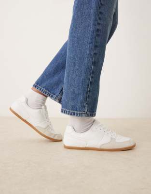 Asos Design Diligent Slim Lace Up Sneakers