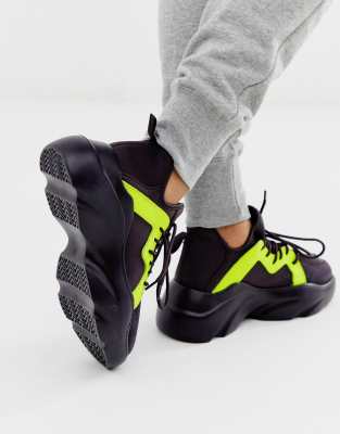 asos neon shoes