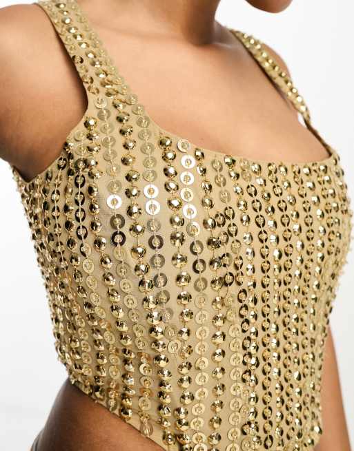 Sequin Corset