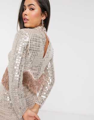 sequin top asos