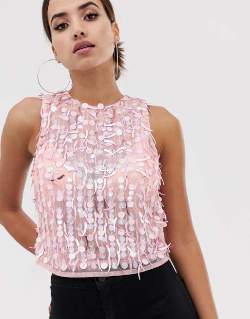 Asos hotsell sparkly tops