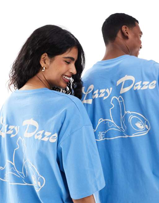 ASOS DESIGN Disney – Biała piżama z motywem Stitcha, 4 z 4