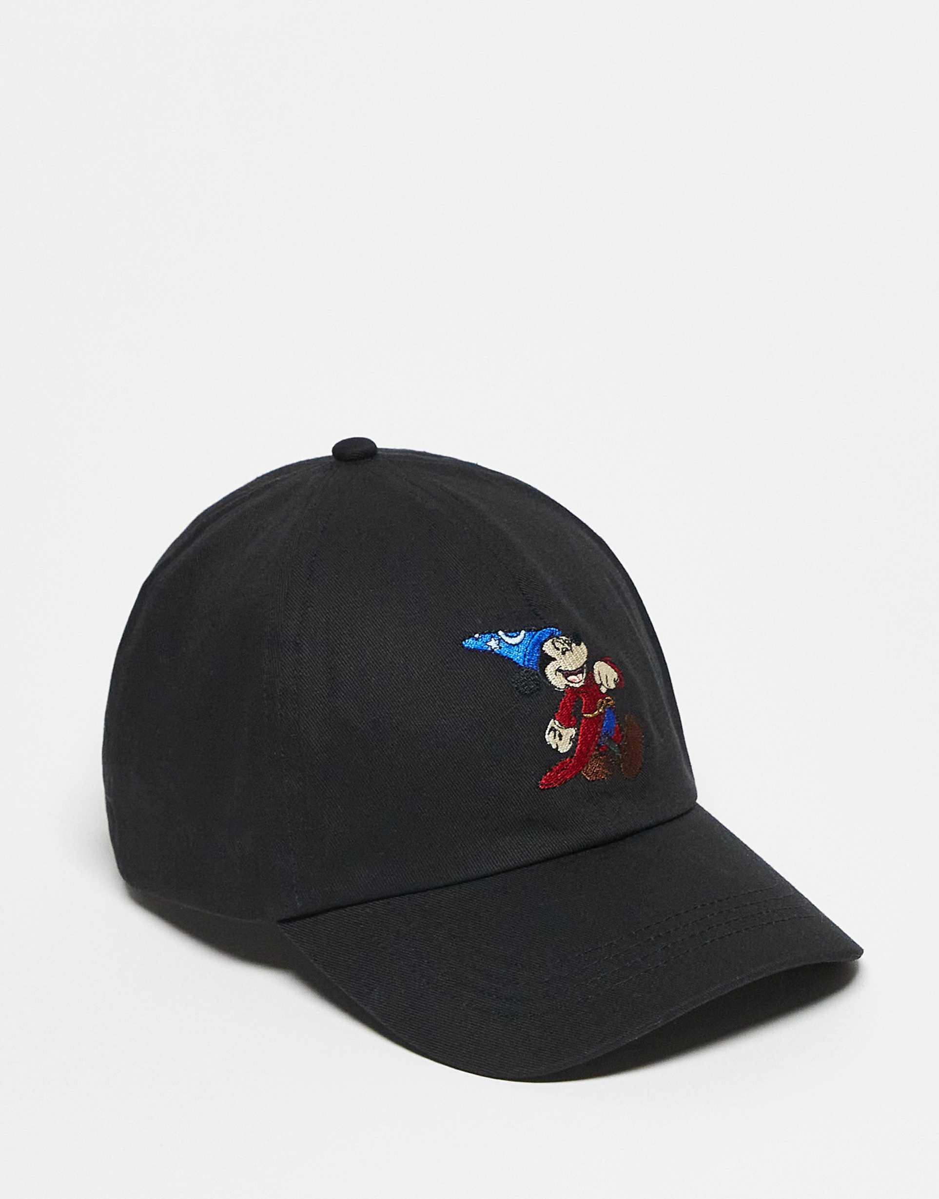 asos design disney fantasia graphic cap in black