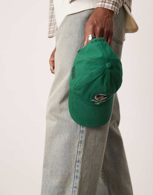 ASOS DESIGN Disney Mickey vintage cap in green