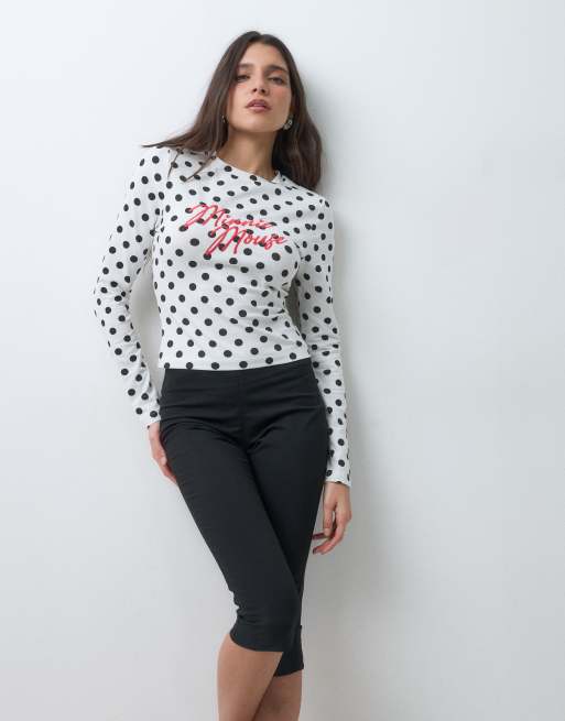 ASOS DESIGN Disney Minnie print top met stippen, 2 van 5