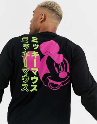 mickey mouse long sleeve shirt