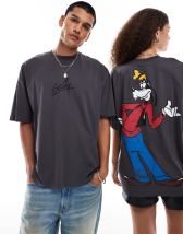 ASOS DESIGN unisex oversized t-shirt with Mickey Mouse sketch