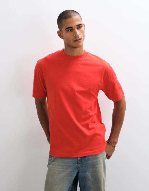 ASOS DESIGN Disney Pixar camiseta holgada con estampado de Cars en rojo, 5 de 10
