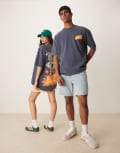 [ASOS DESIGN] ASOS DESIGN Disney Pixar oversized t-shirt with Buzz Lightyear Toy Story print in blue 2XL BLUE