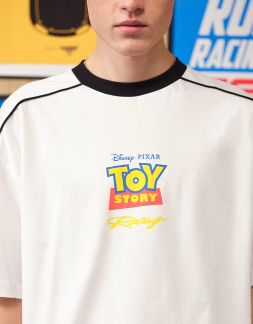 ASOS DESIGN - Disney Pixar - T-shirt oversize à imprimé Toy Story - Blanc, 2 de 5