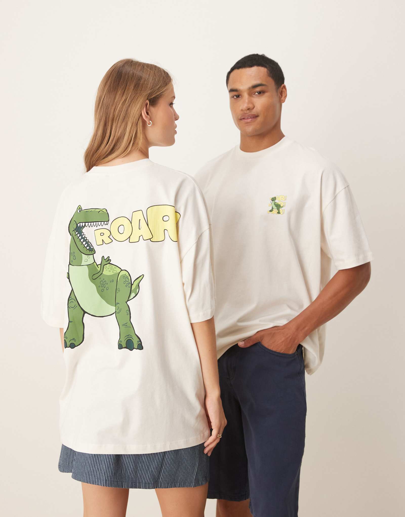 Футболка оверсайз унисекс от ASOS DESIGN Disney Pixar с принтом 