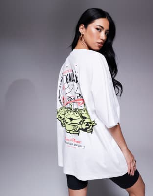 Asos Design Disney Pixar Unisex Oversized T-shirt With Toy Story Print