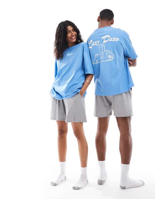 ASOS DESIGN - Disney - Pyjama à motif Stitch - Blanc, 2 de 4