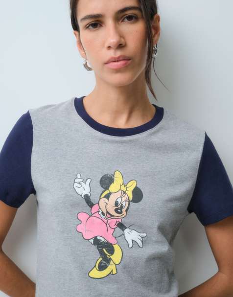 ASOS DESIGN Disney relaxed baby tee with Minnie Mouse print