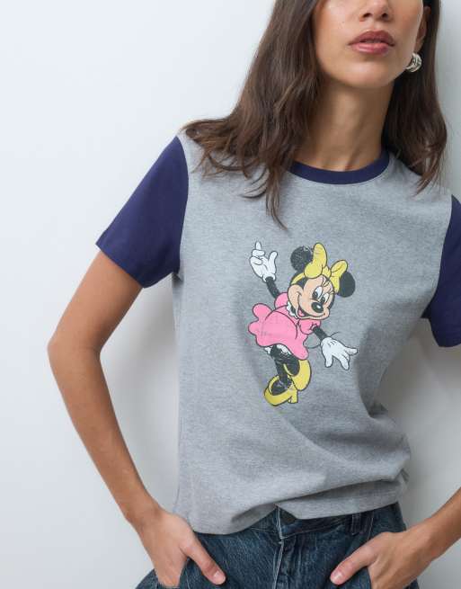 ASOS DESIGN Disney relaxed baby tee with Minnie Mouse print, 2 of 4