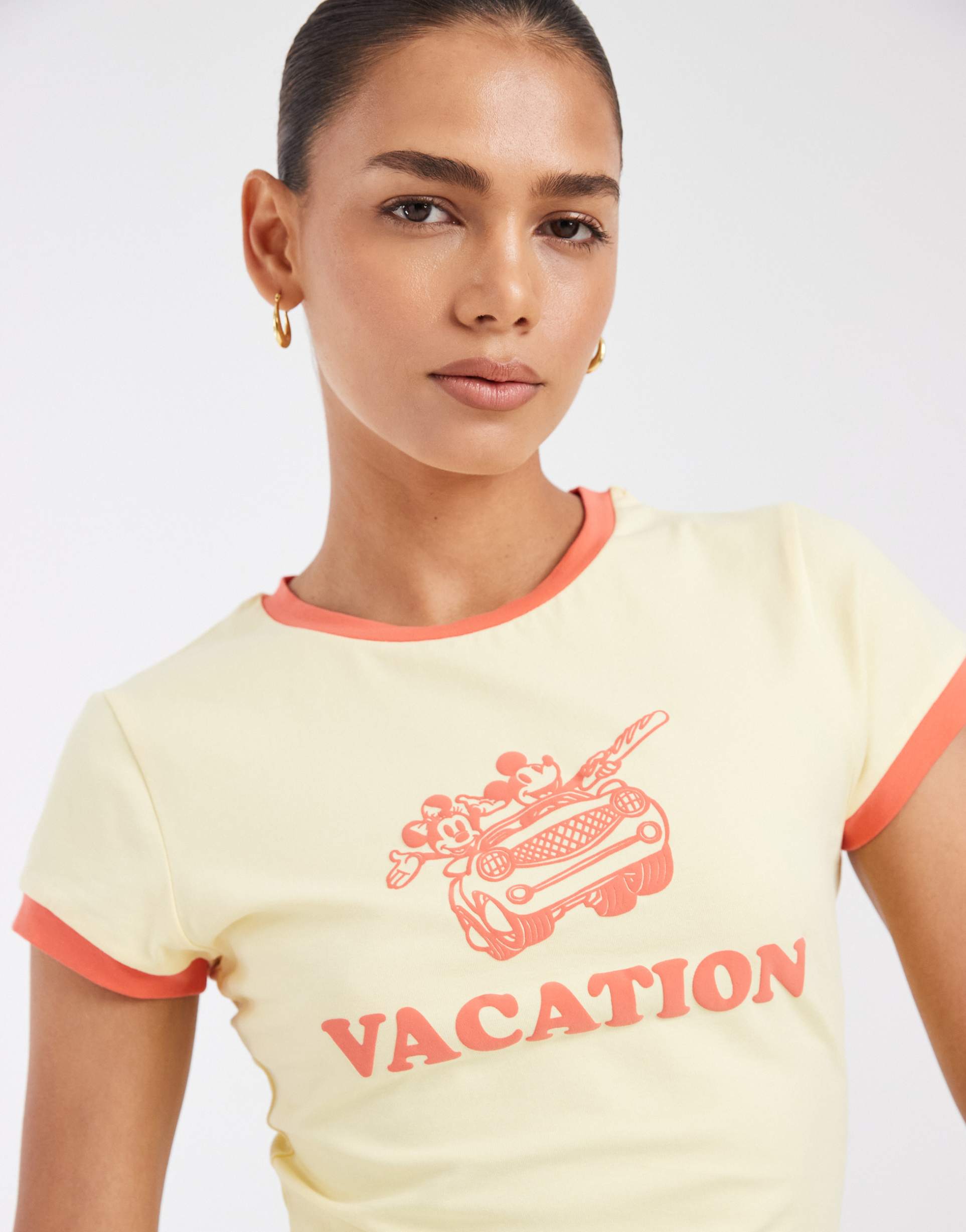 asos design disney ringer baby ree with print
