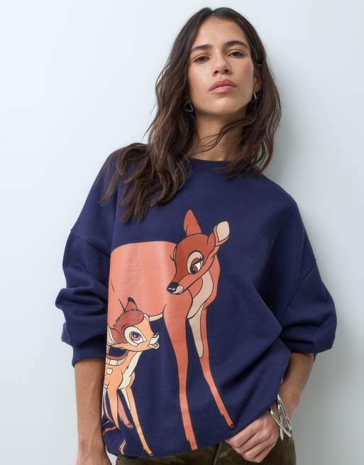 ASOS DESIGN Disney sweatshirt med Disney Classic-print i navy, 5 af 5