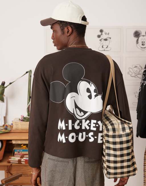 ASOS DESIGN Disney unisex boxy oversized heavyweight long sleeve t