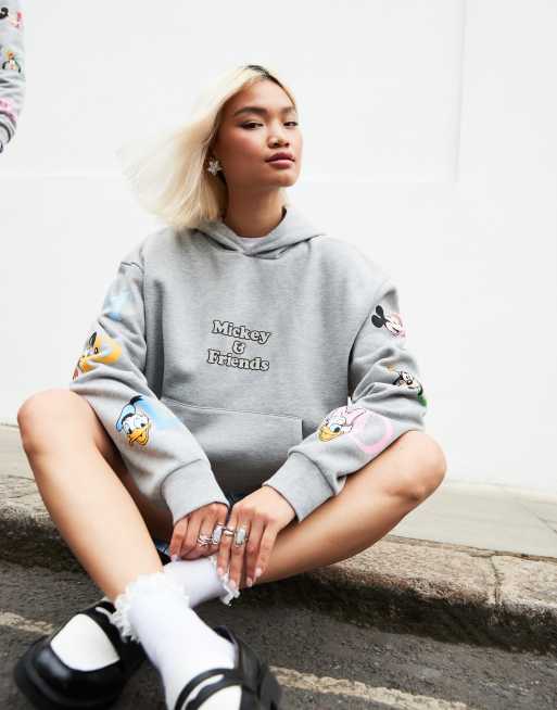 Disney grey mickey mouse sweatshirt outlet