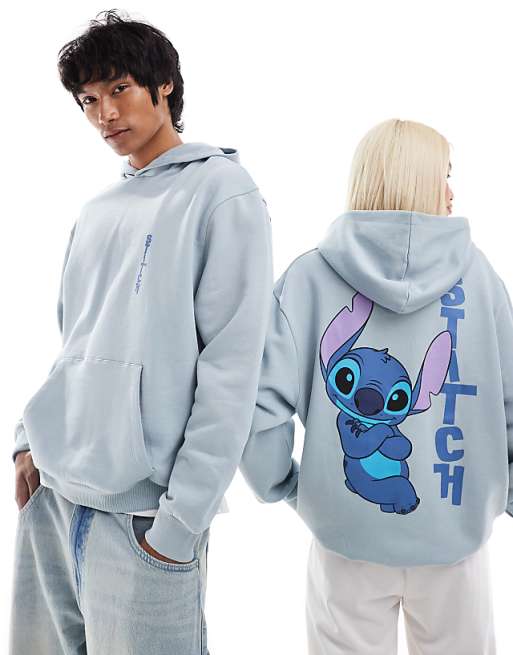 ASOS DESIGN Disney unisex oversized hoodie with Stitch ASOS DESIGN Disney unisex oversized hoodie with Stitch