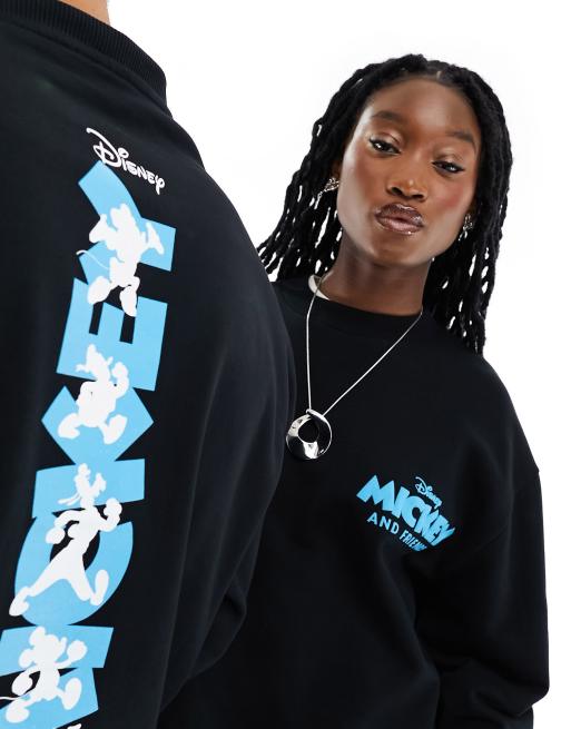 Black disney sweatshirt sale