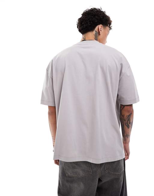 ASOS DESIGN Disney unisex oversized t-shirt with Lion King print in grey, 2 of 4