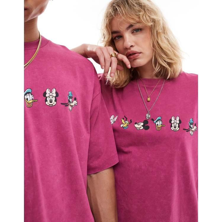 ASOS DESIGN Disney unisex oversized t-shirt with Mickey