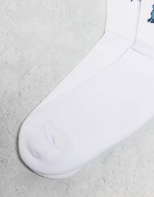 ASOS DESIGN – Disney – Weihnachten – 3er-Pack Socken in Ecru mit „Stitch“-Motiven, 3 von 3