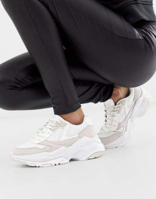 asos white chunky sneakers