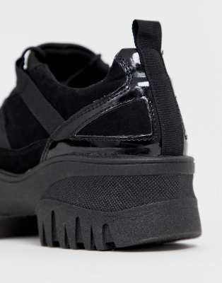 asos design distance chunky trainers