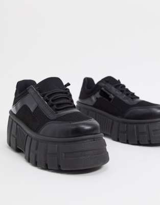 black sneakers asos