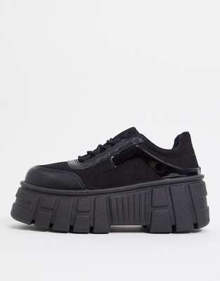 asos design distance chunky trainers