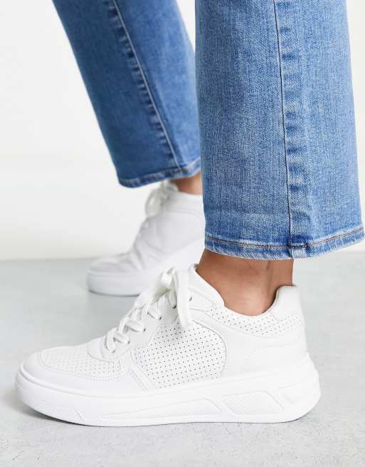 Asos design sneakers 2025 in white