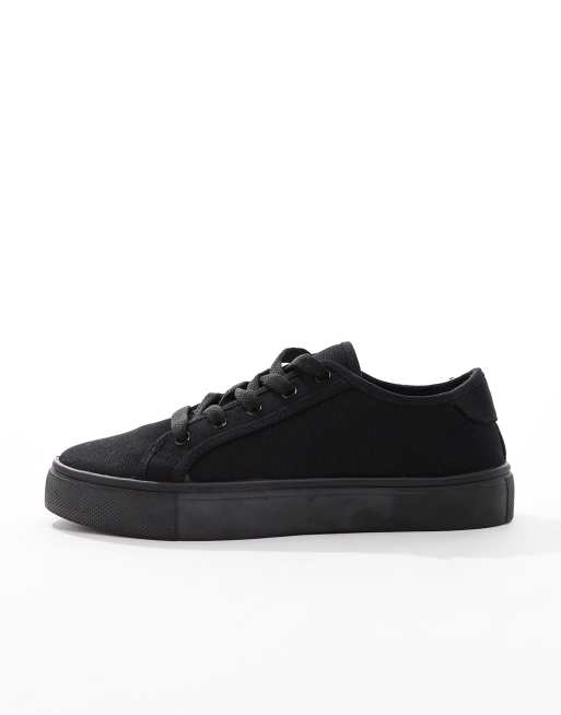 ASOS DESIGN - Dizzy - Baskets à lacets - Noir, 2 de 5