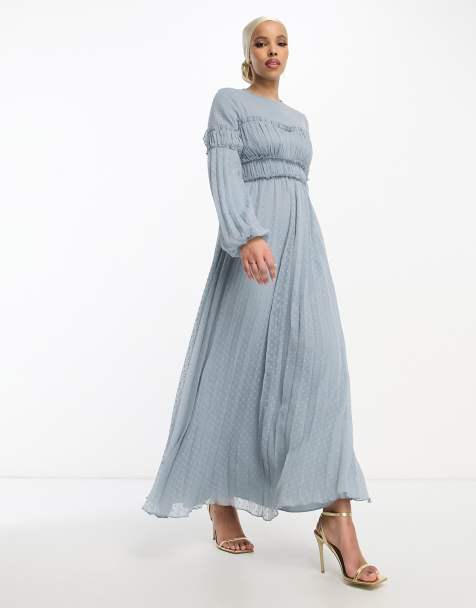 Asos maxi dress wedding hot sale guest