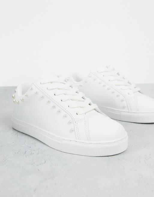 Asos store white sneakers