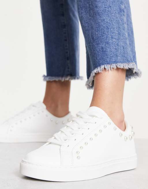 Asos 2024 white trainers