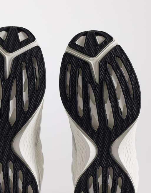 ASOS DESIGN - Doodle - Sneakers met veters in wit en zilver, 4 van 5