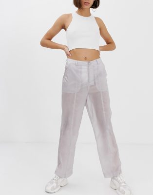 ASOS DESIGN - Doorschijnende broek | ASOS
