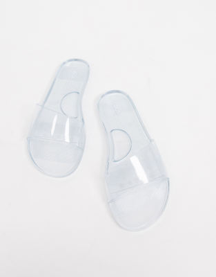 doorzichtige slippers