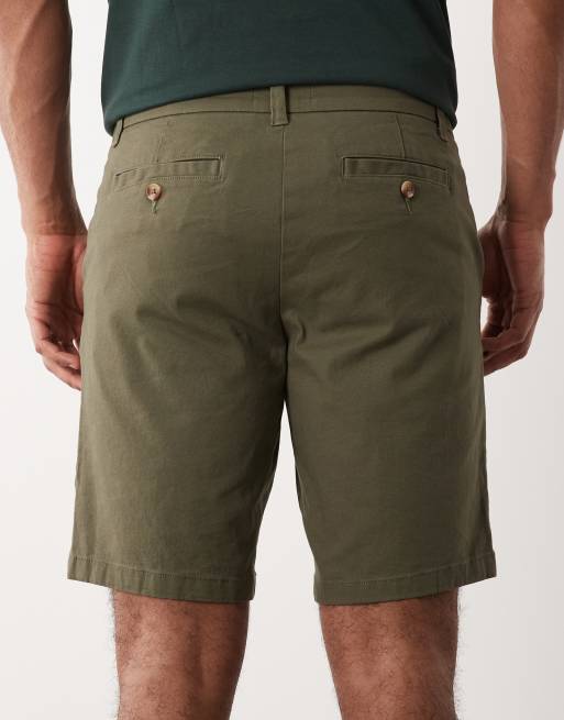 ASOS DESIGN – Dopasowane szorty chinosy w kolorze khaki, 4 z 5