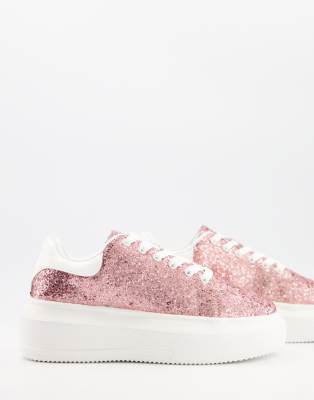 asos glitter trainers
