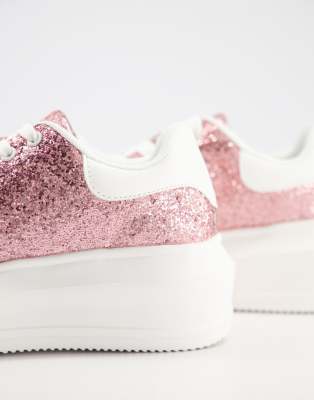 asos glitter trainers