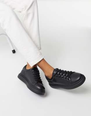 asos black trainers