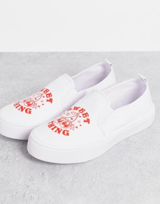 asos white canvas shoes