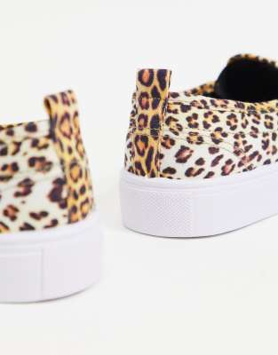 asos leopard shoes