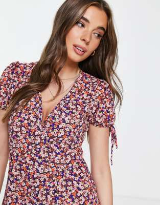 asos ditsy print dress