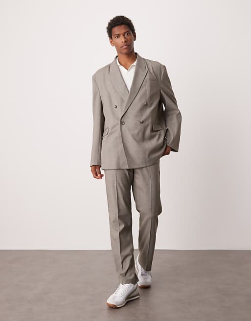 ASOS DESIGN double breasted slouchy oversized suit jacket in ASOS DESIGN double breasted slouchy oversized suit jacket in