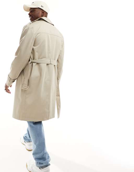 Noak Cotton Duster Coat In Khaki, $30, Asos