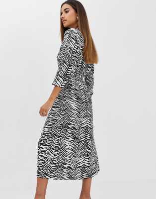 zebra dress asos